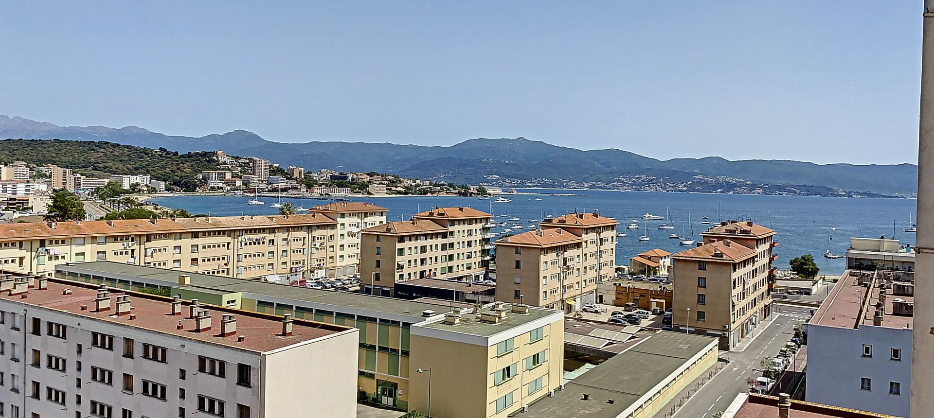 Vente studio vue mer secteur des Cannes - Ajaccio