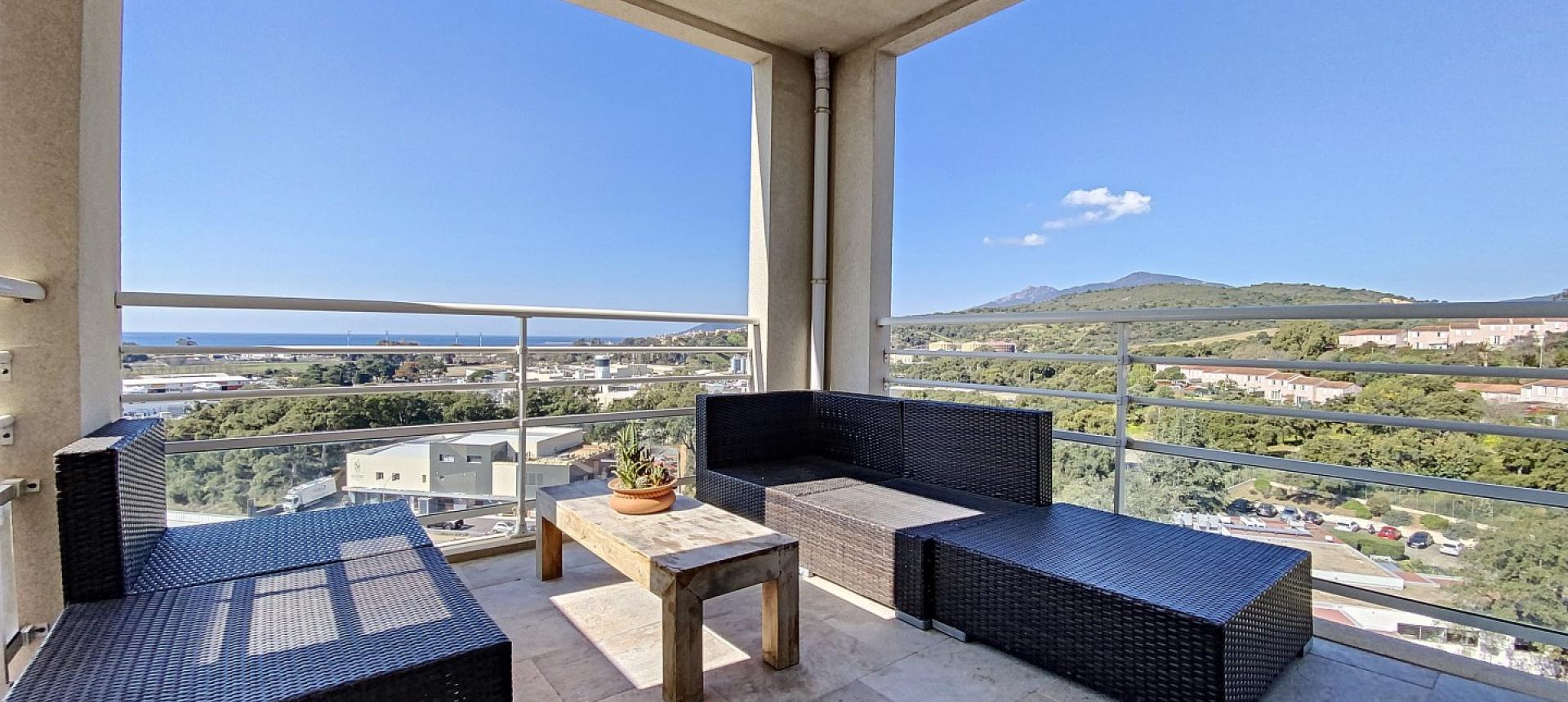 Vente Appartement T2 Vue mer secteur VAZZIO - AJACCIO