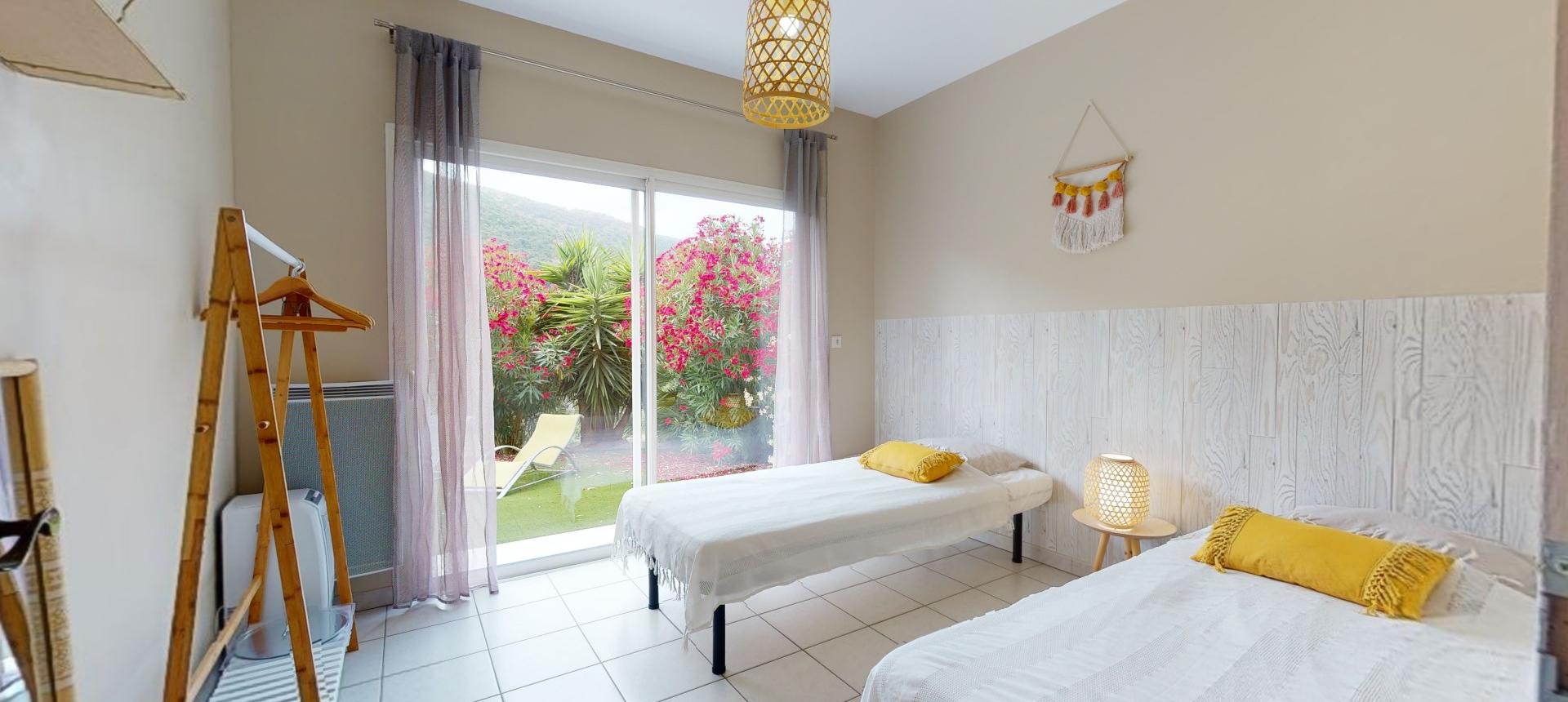 Villa à vendre proche Ajaccio - San Benedetto - Vue chambre 1 - RDJ