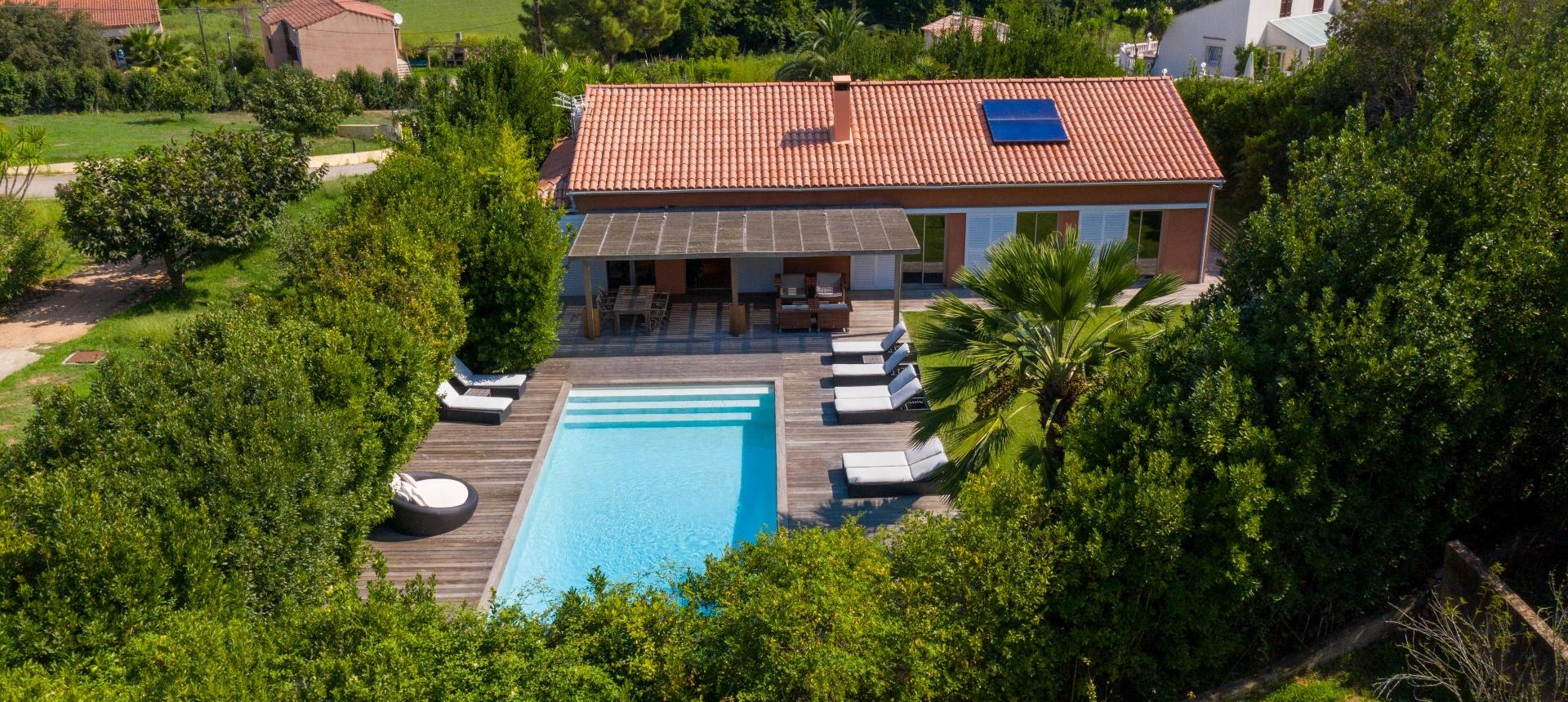 Vente villa avec piscine à AFA près d'Ajaccio