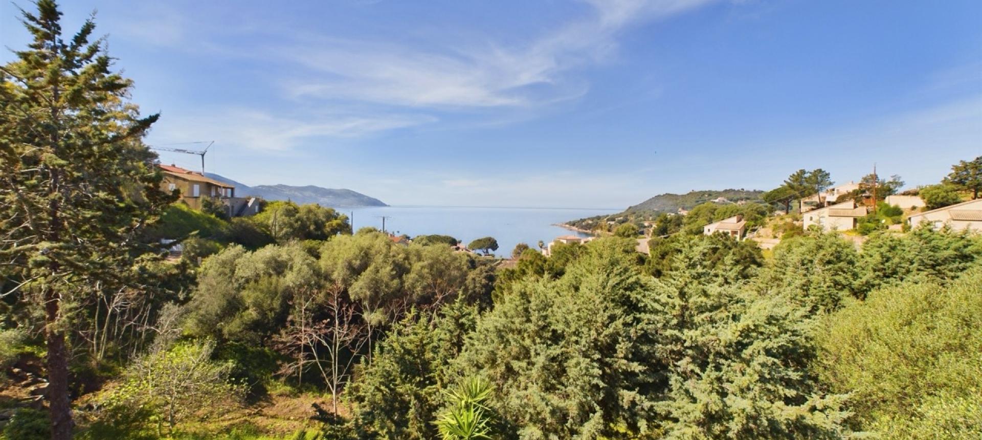Villa F4 vue mer à vendre à Tiuccia près d'Ajaccio