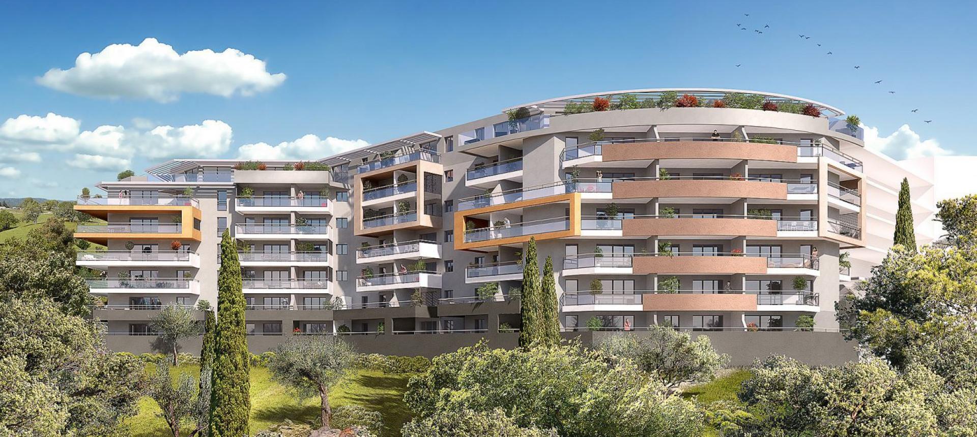 F2 à louer le Genovese vue immeuble