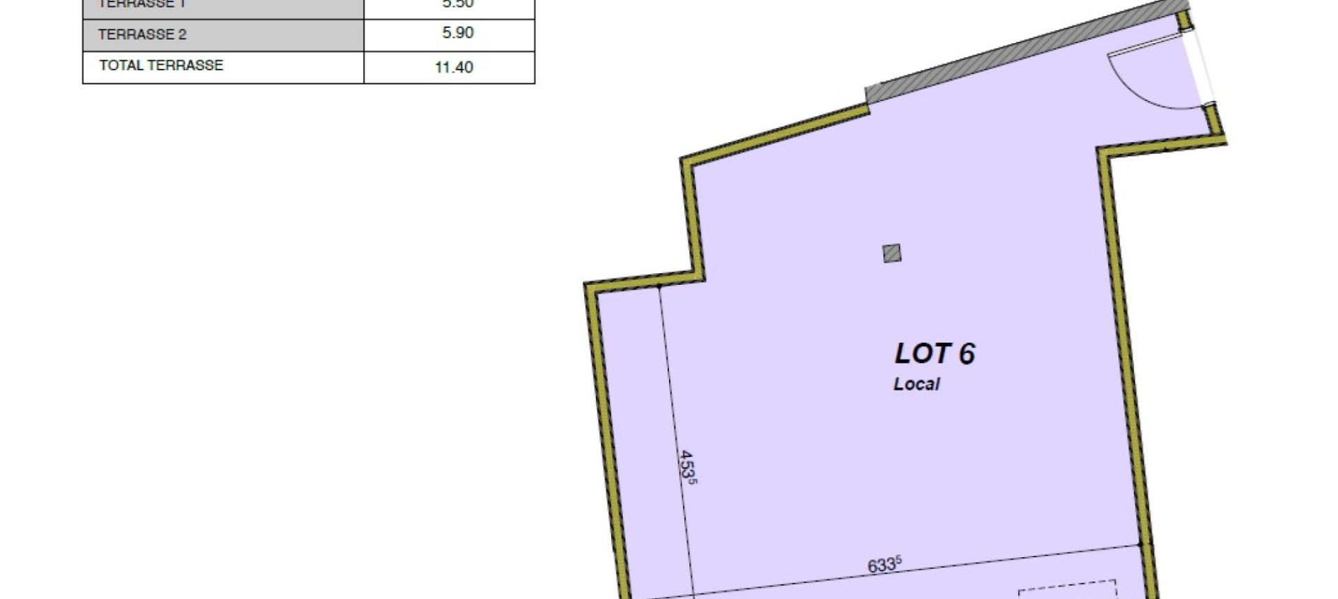 LOCAL A VENDRE PROGRAMME NEUF BASTELICACCIA