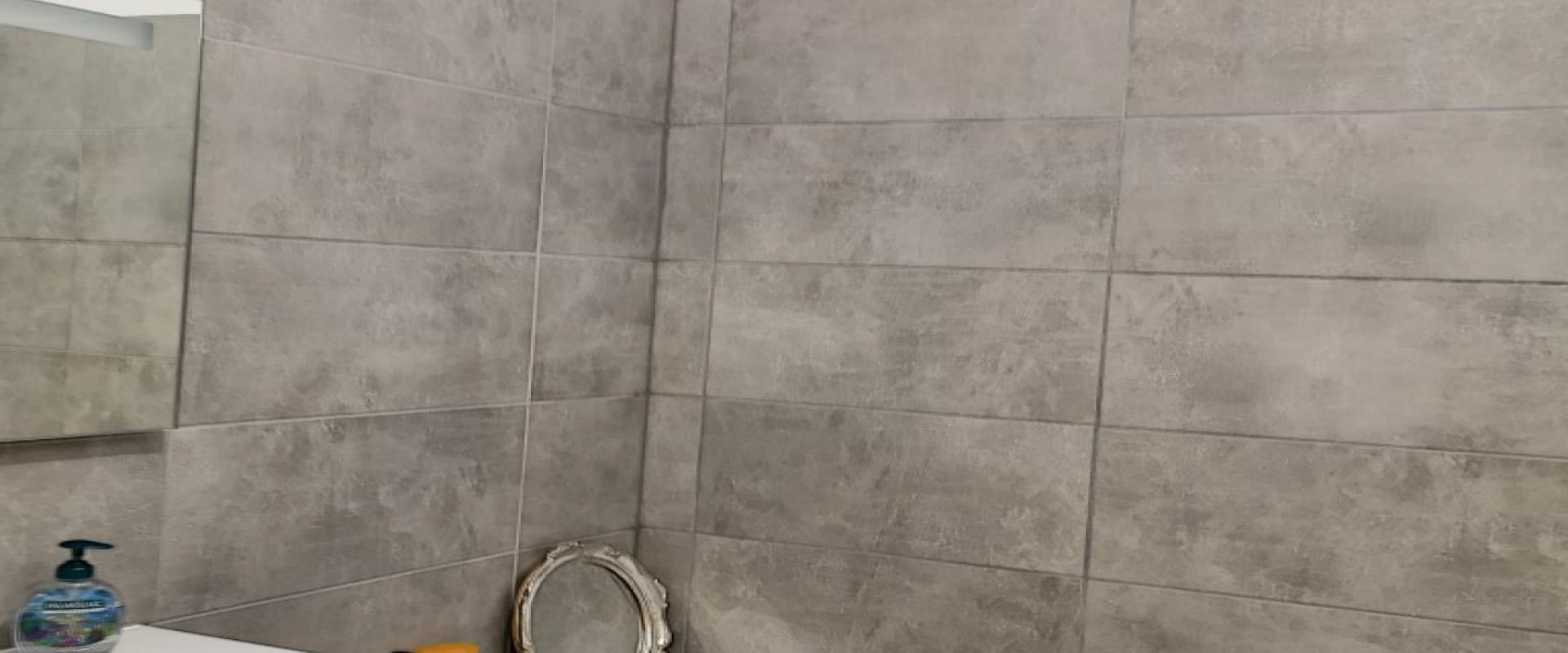 F2 à louer immeuble Chenançon  Parc Impérial salle de bains