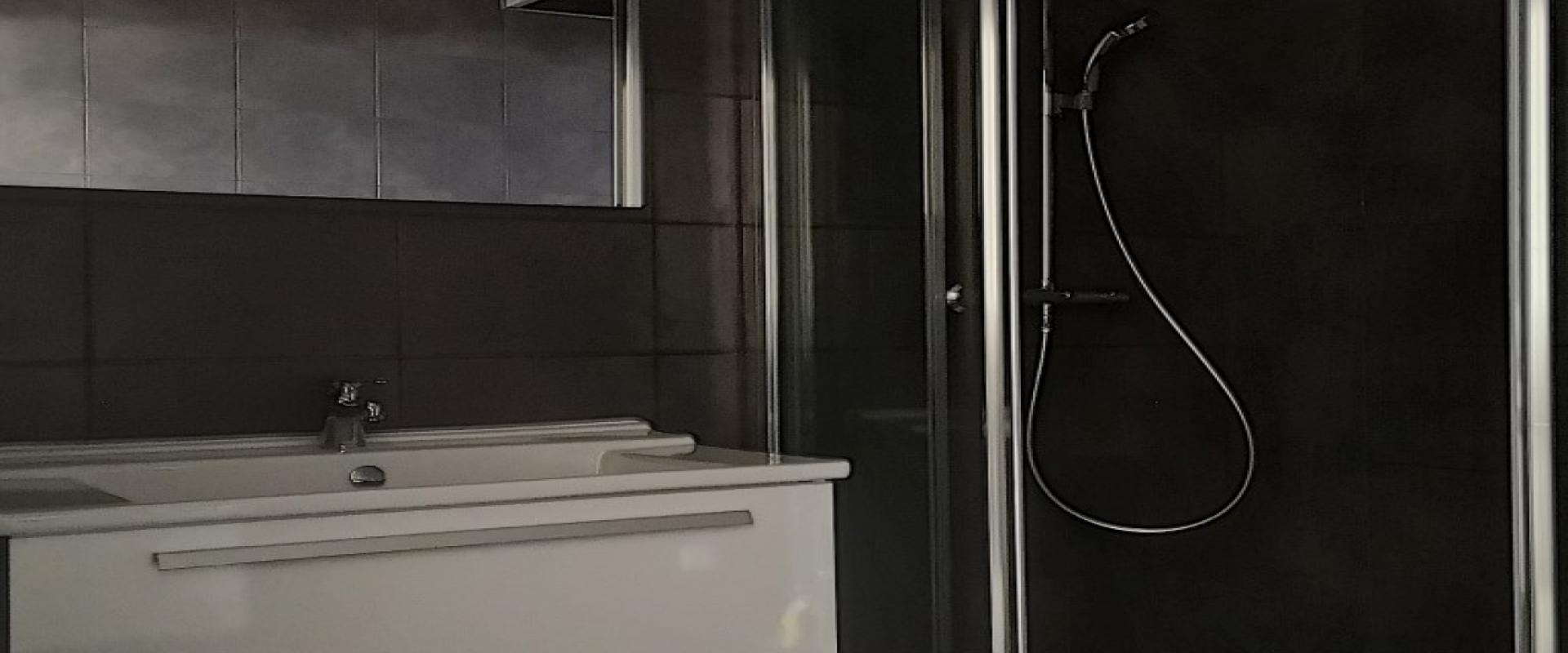 F2 meublé à louer le Genovèse coin douche