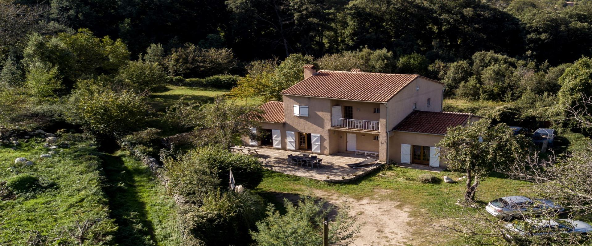 Villa F6 avec vue sur la forêt de Vizzavona - Bocognano