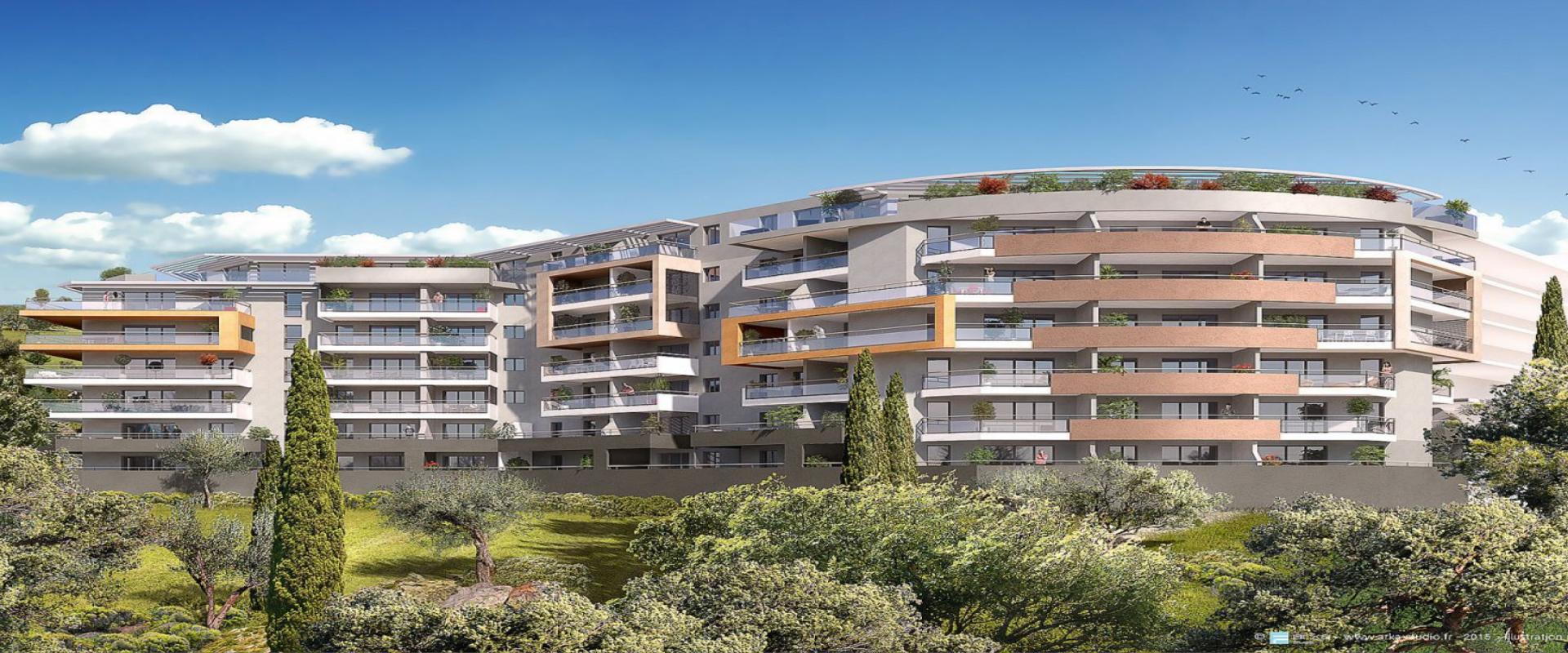 F2 neuf à louer immeuble Pinarellu résidence Genovèse
