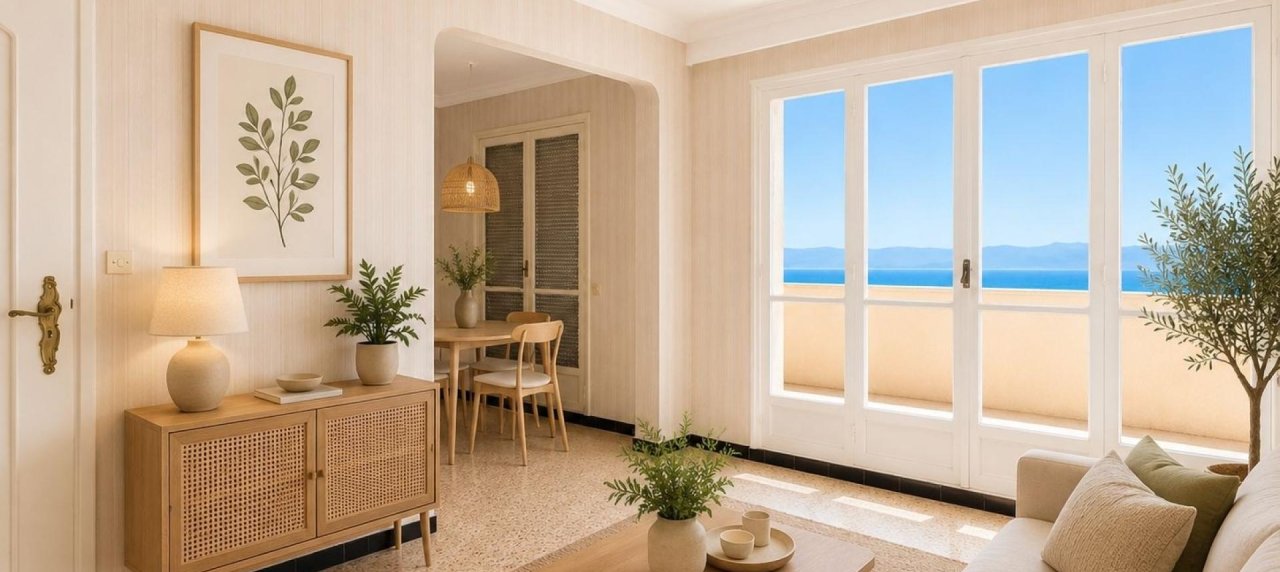 A vendre F5 Vue Mer Ajaccio Trottel