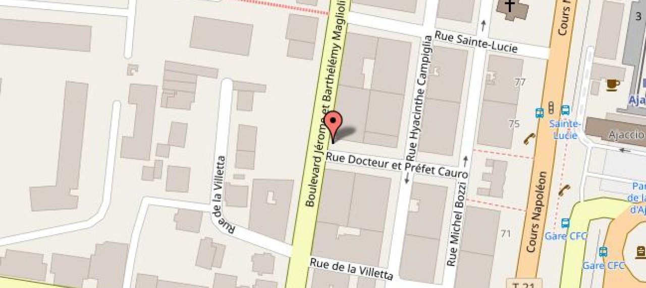 A vendre appartement F3  Avenue Beverini
