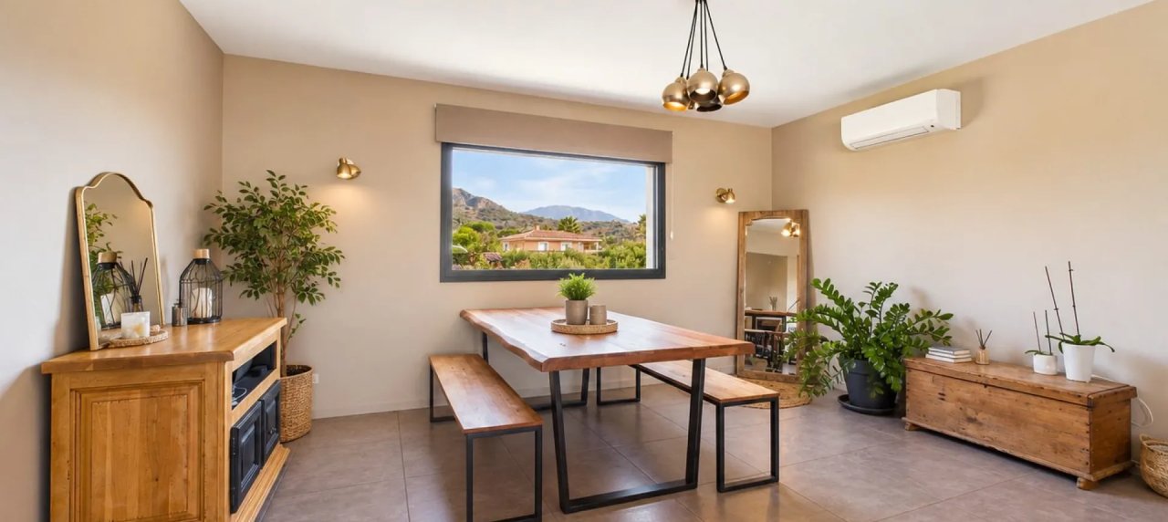 VILLA CONTEMPORAINE AVEC TERRAIN PISCINABLE A AFA