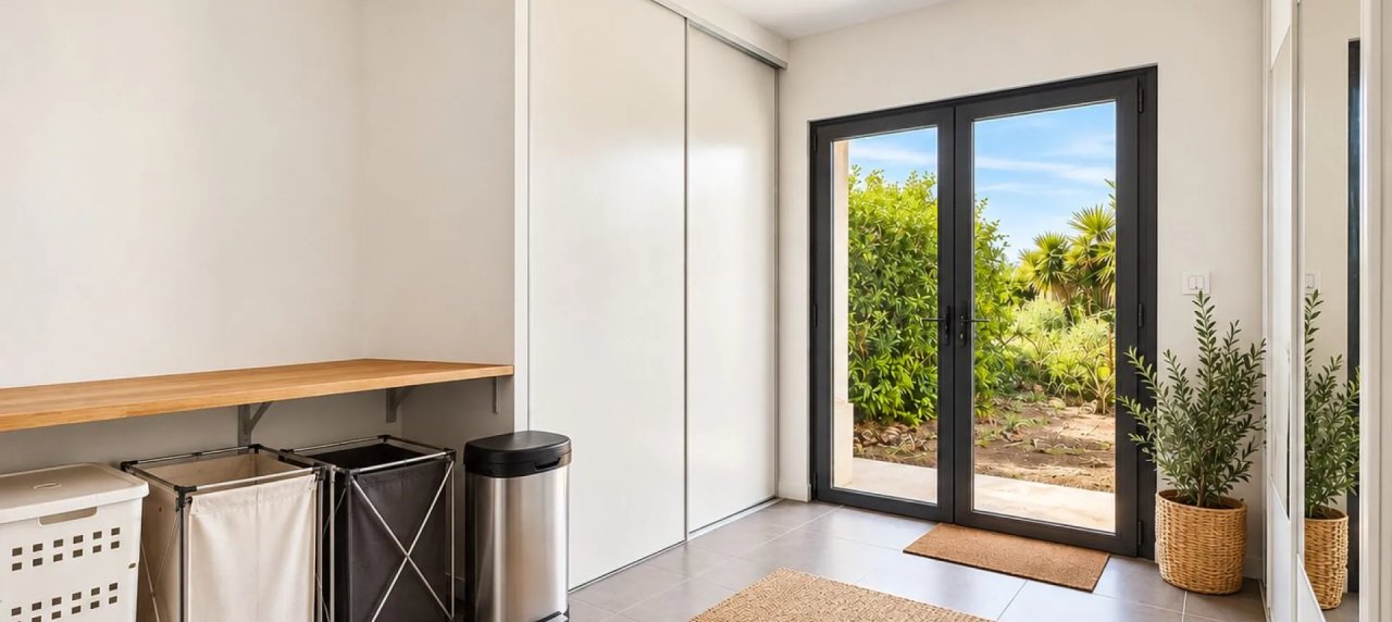 VILLA CONTEMPORAINE AVEC TERRAIN PISCINABLE A AFA