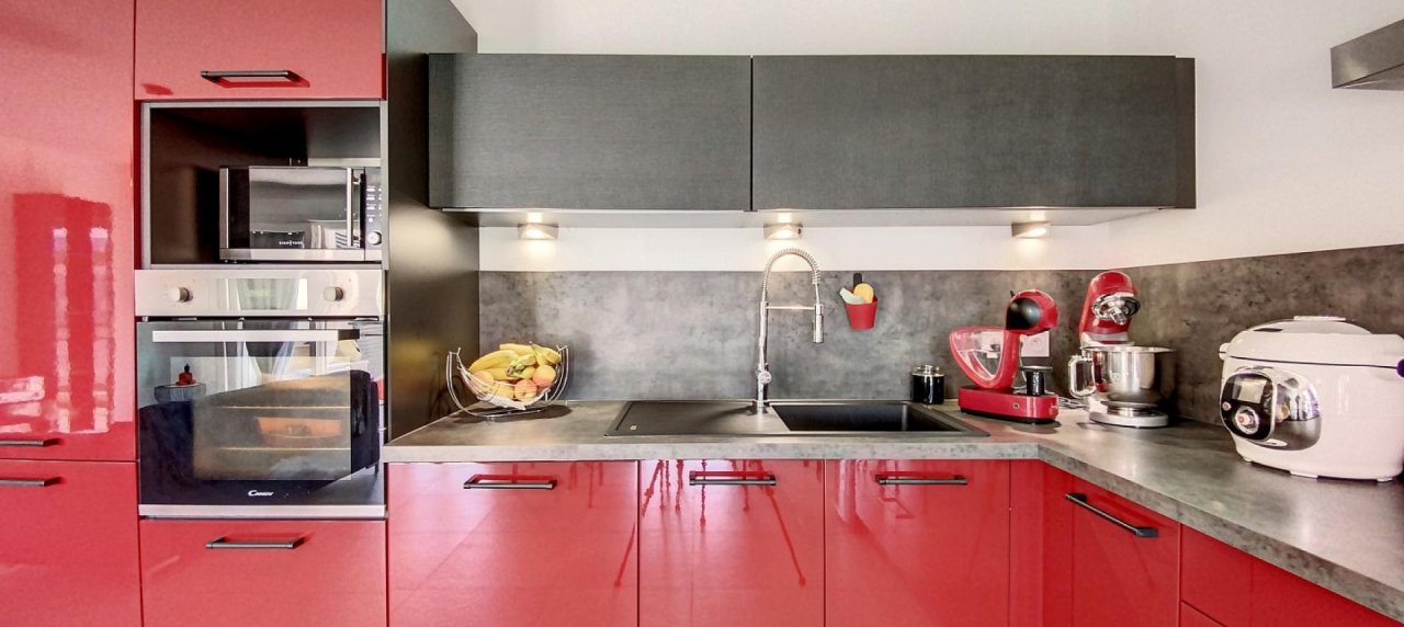 Appartement F4 à vendre secteur Rocade vue dégagée à Ajaccio - Cuisine