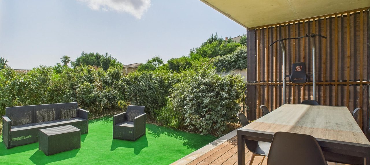 vue jardin