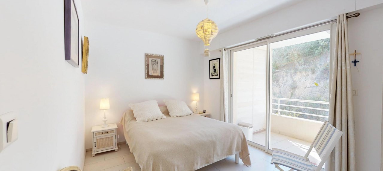 Superbe F4 de standing à vendre vue mer panoramique parc Berthault à Ajaccio, 32m² de terrasse plein sud
