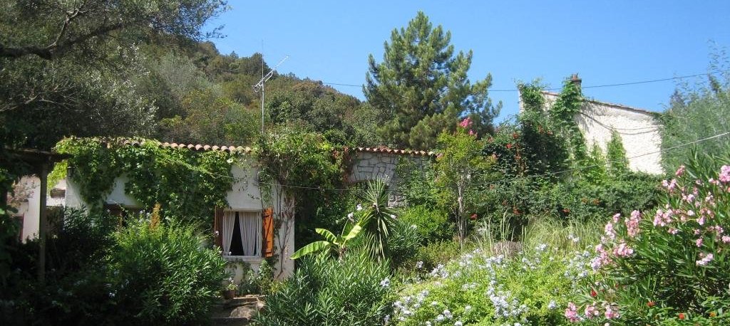 Jardin,  Maison F4 à louer proche de Coti Chiavari