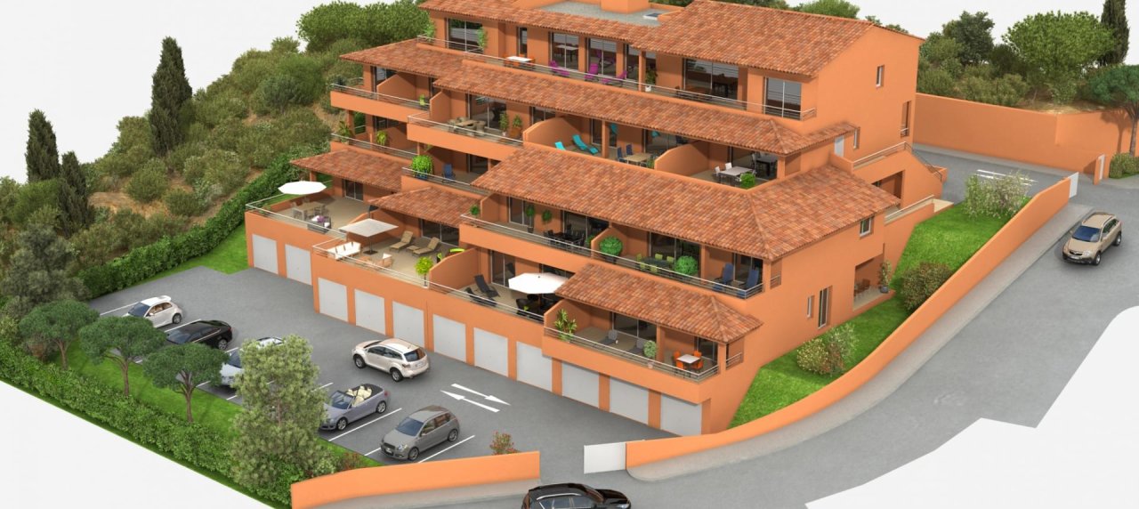 Penthouse F5 à vendre vue mer Route des Sanguinaires - Ajaccio