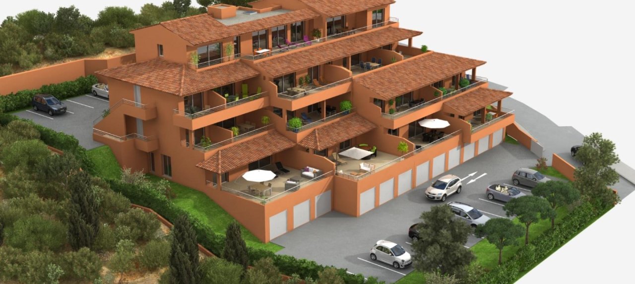 T2 neuf à vendre route des Sanguinaires Ajaccio « LE FRANCESCA »