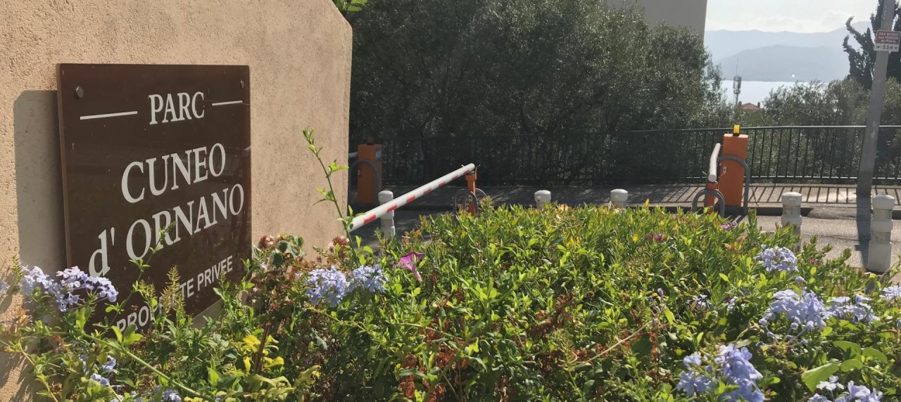 A Ajaccio, hyper centre ville, Parc Cunéo, Vente d'un appartement F3 avec vue mer et Port d'Ajaccio