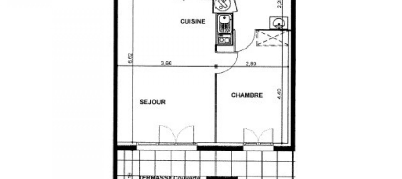 Appartement F2 à vendre à Ajaccio - Secteur la Rocade