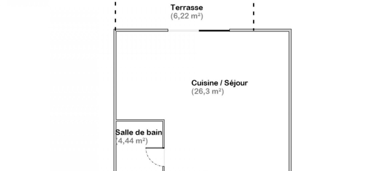 Studio à vendre à Ajaccio - Rue Rossi
