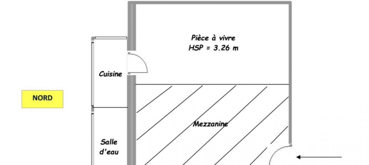 Studio à vendre à Ajaccio - Rue Compte Bacciochi