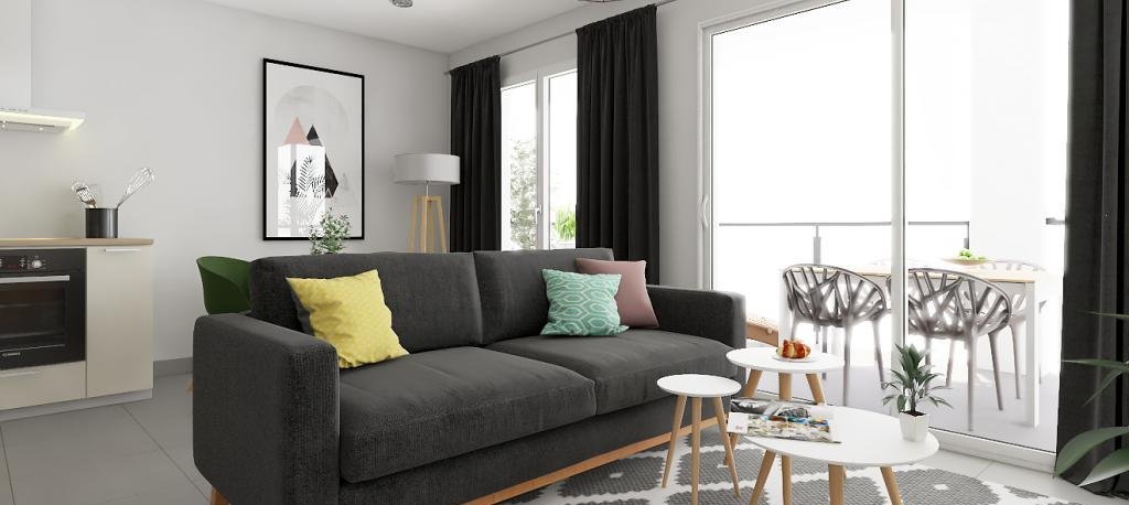 En Corse, à Ajaccio, Vente d'un T1, Programme Immobilier Neuf LA PALMERAIE