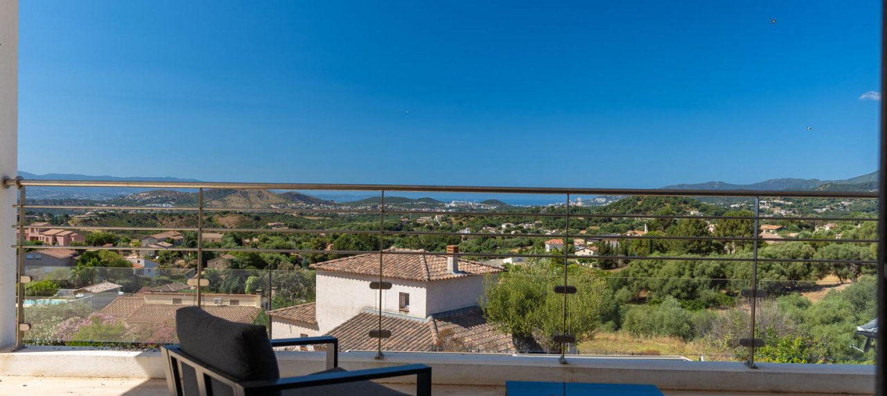 Vue villa proche AJACCIO